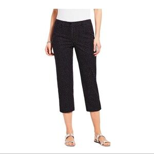 Talbots Perfect Skimmer Polkadot Pants